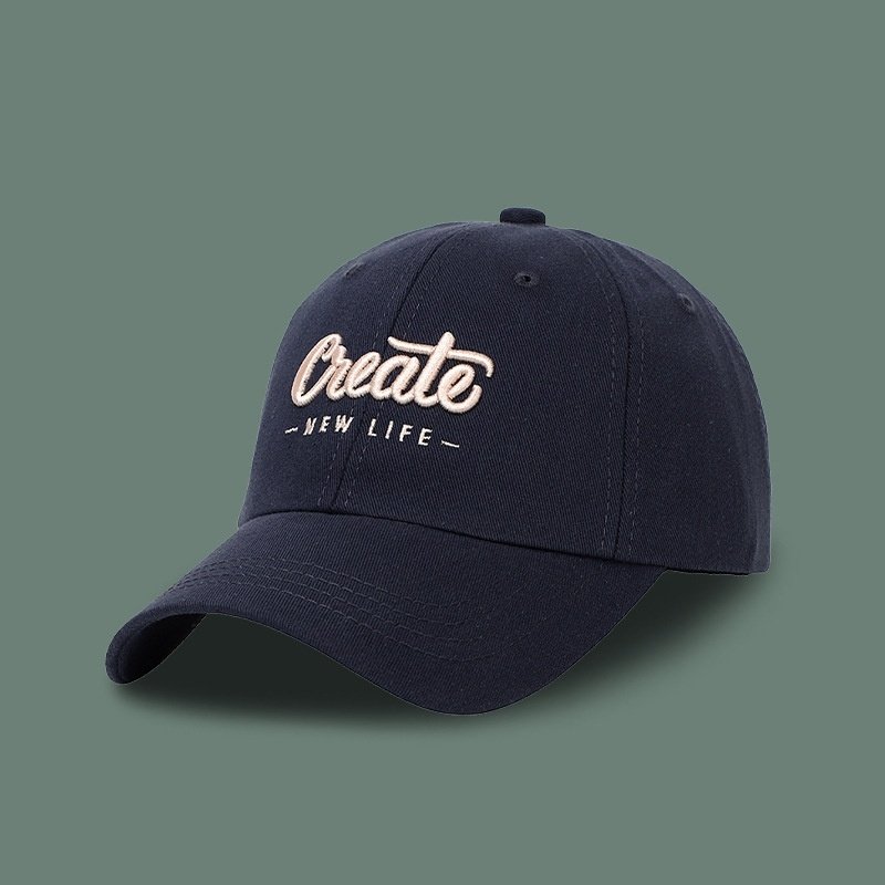 Korean Hat Women's All-match Face-looking Small Embroidered Letters - Image 3
