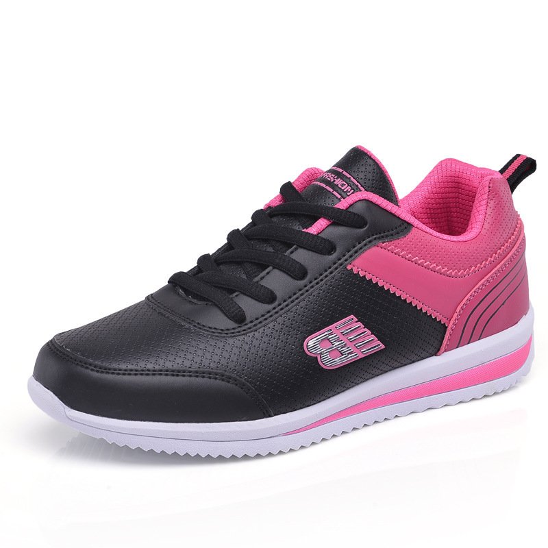 Leather student sneakers women - Image 9